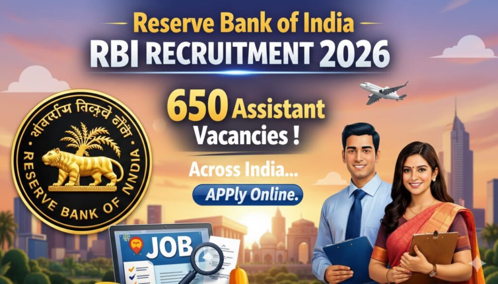 Reserve Bank of India Recruitment 2026