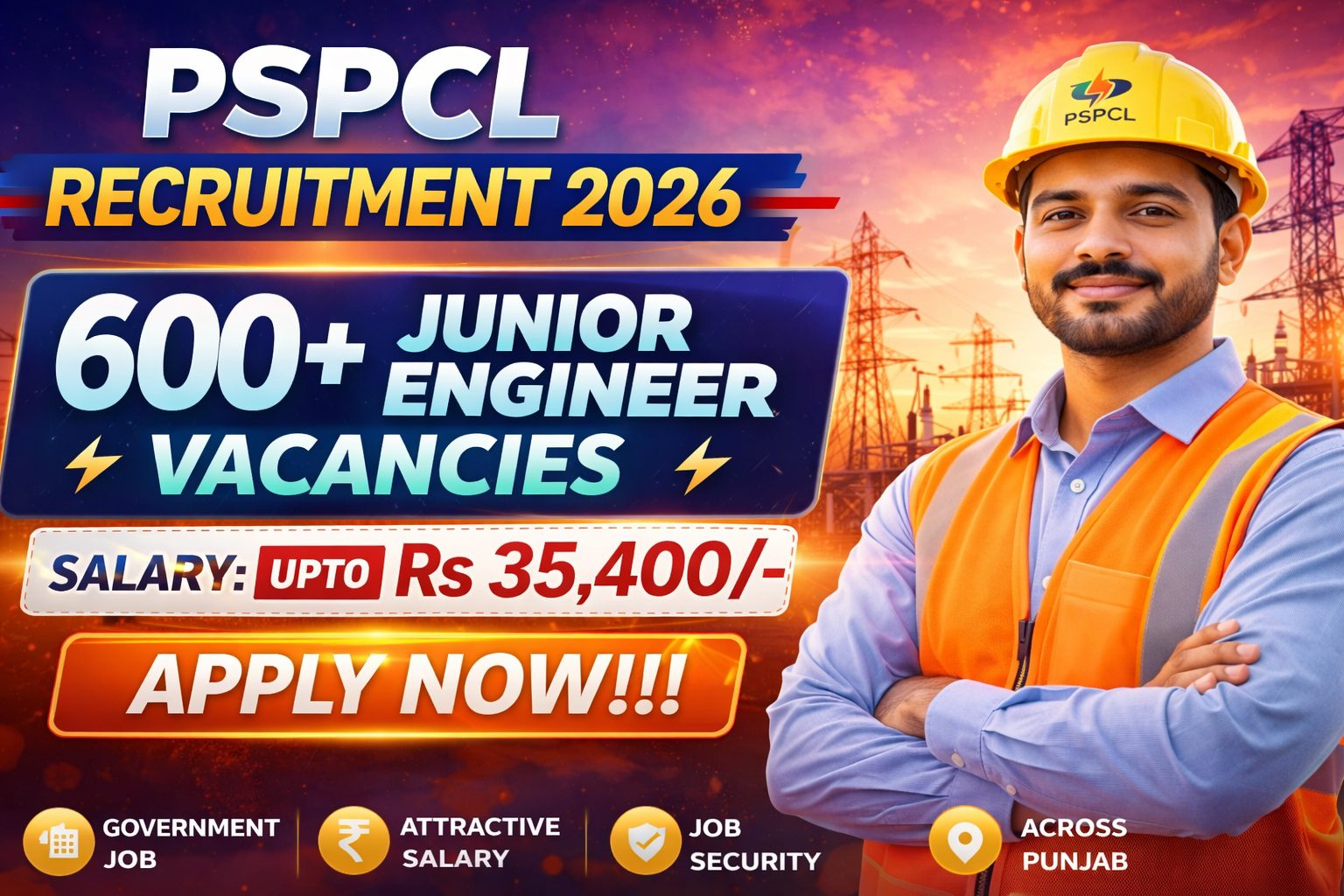 PSPCL JE Recruitment 2026