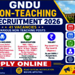GNDU Non-Teaching Vacancy 2026